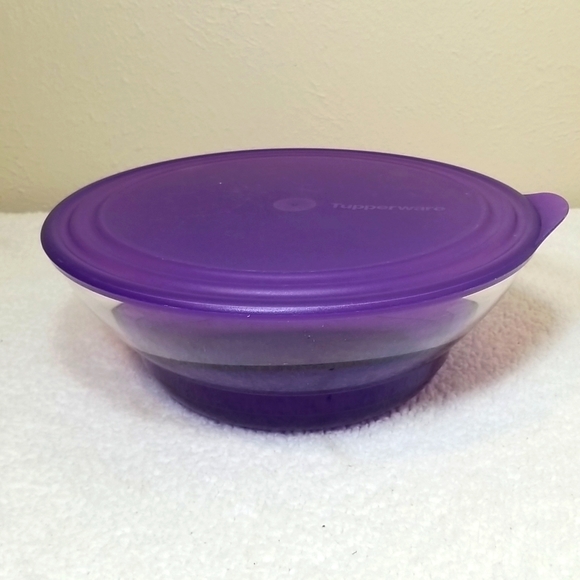Tupperware Kitchen Tupperware Sheerly Elegant Purple Acrylic